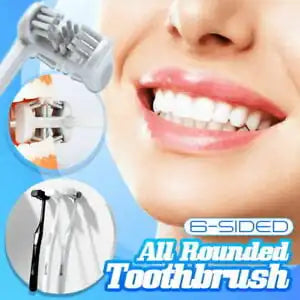 Cepillo de dientes redondeado de 360 ​​grados